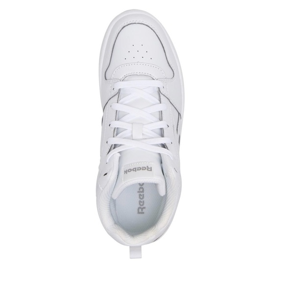 Reebok White High-Top Sneakers with Padded Ankle - Picture 5 of 8